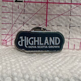 Highland Nova Scotia Grown  Lapel Pin
