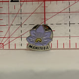 Manitoba Crocus Flower Lapel Hat Pin