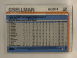 #120 Robert Gsellman 1512/2019 Gold New York Mets 2019 Topps Series One Baseball Card