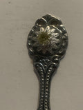 Novenber Birthstone Citrine Souvenir Spoon