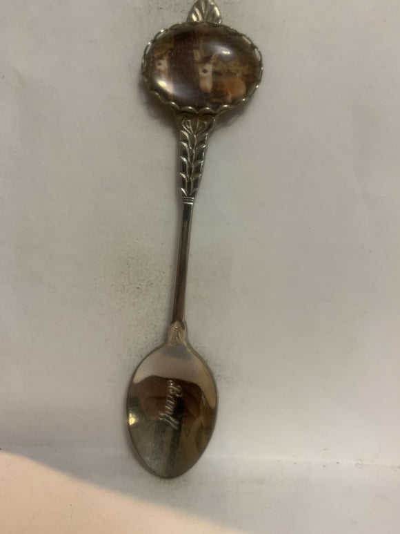 Banff Deer Alberta Canada Souvenir Spoon