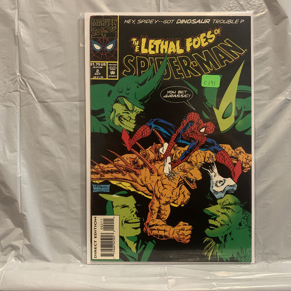 #2 Spider-Man The Lethal Foes Dinosaur Trouble Marvel Comics AP 7632