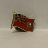 Ontario Provincial Flag Lapel Hat Pin
