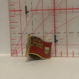 Ontario Provincial Flag Lapel Hat Pin