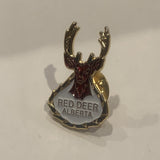 Red Deer Alberta Logo Lapel Hat Pin AD