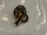 Letter P Lapel Hat Pin
