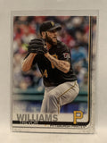 #96 Trevor Williams Pittsburgh Pirates 2019 Topps Series One Baseball Card