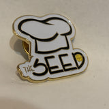 The Mustard Seed Chef Hat Lapel Hat Pin