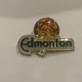 Edmonton Flower Logo Lapel Hat Pin AD