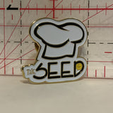 The Mustard Seed Chef Hat Lapel Hat Pin