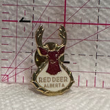 City Red Deer Alberta Logo  Lapel Pin
