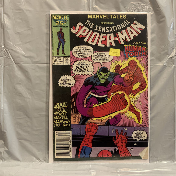#195 The Sensational Spider-Man and the Human Torch Marvel Comics AP 7646