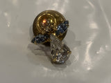 Diamond Angel Lapel Hat Pin