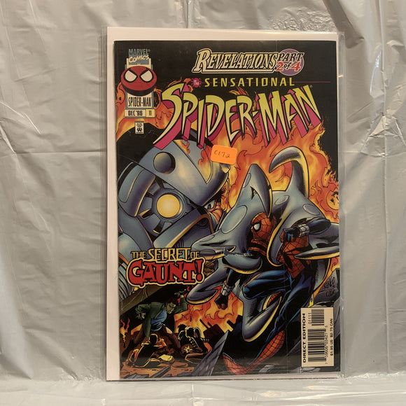 #11 Sensational Spider-Man The Secret of Gaunt Revelations Part 2 of 4 Marvel Comics AP 7647