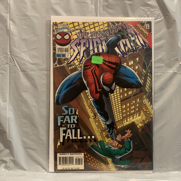 #7 The Sensational Spider-Man So Far To Fall Marvel Comics AP 7648