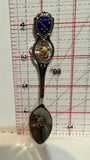 Alaska Flag Moose Souvenir Spoon