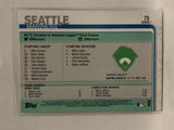 #75 Safeco Field Seattle Mariners 2019 Topps Series One Baseball Card