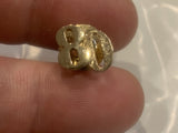 Number 80 Lapel Hat Pin