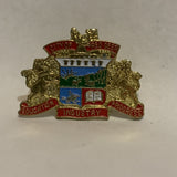 City of Red Deer Coat of Arms Alberta Lapel Hat Pin