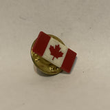 Canadian Flag Lapel Hat Pin