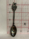 Edmonton Alberta Deer Maple Leaf Souvenir Spoon