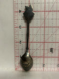 Edmonton Alberta Deer Maple Leaf Souvenir Spoon