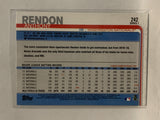 #242 Anthony Rendon Washington Nationals 2019 Topps Series One Baseball Card