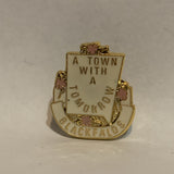 A Town with a Tomorrow Blackfalds Alberta Lapel Hat Pin