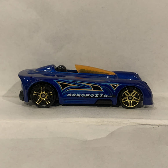 Blue Monoposto ©2000 Hot Wheels Diecast Cars CQ