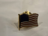 USA American Flag Lapel Hat Pin