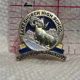 Bert Church High School Bighorn Sheep  Lapel Pin