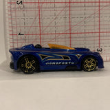 Blue Monoposto ©2000 Hot Wheels Diecast Cars CQ