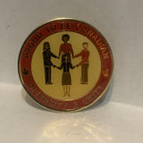 Proud to be Canadian Diversity & Unity Logo Lapel Hat Pin