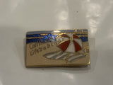 California Life's a Beach Lapel Hat Pin