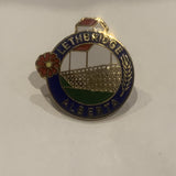 Lethbridge Alberta Bridge Grain Elevators Lapel Hat Pin AE