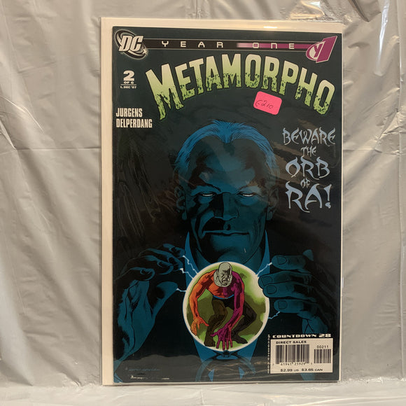 #2 Metamorpho Beware the Orb of Ra DC Comics AQ 7667