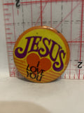 Jesus I Love You Button Pinback
