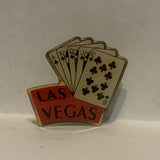 Las Vegas Nevada Playing Cards Lapel Hat Pin