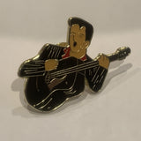 Man Playing a Guitar Lapel Hat Pin AE