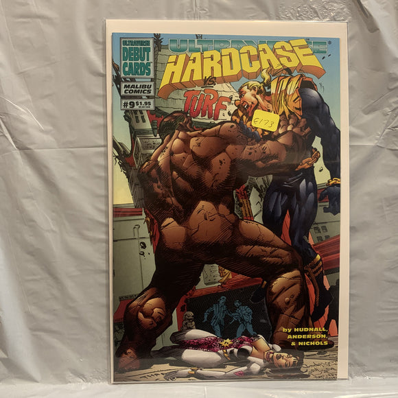 #9 Ultraverse Hardcase vs Turf Malibu Comics AQ 7678