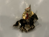 RCMP Mountie Riding a Horse Musical Ride Lapel Hat Pin