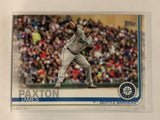 #241 James Paxton Seattle Mariners 2019 Topps Series One Baseball Card