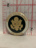 United States Army Vetern Logo Button Pinback