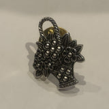 Bouquet of Flowers Lapel Hat Pin AE