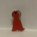 Red Dress Lapel Hat Pin