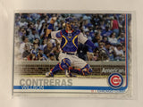 #119 Wilson Contreras Chicago Cubs 2019 Topps Series One Baseball Card