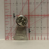 Red Dress Lapel Hat Pin
