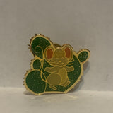 Mouse Cactus Lapel Hat Pin