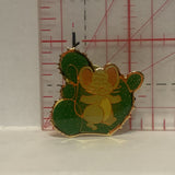 Mouse Cactus Lapel Hat Pin