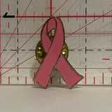 Pink Ribbon Lapel Hat Pin